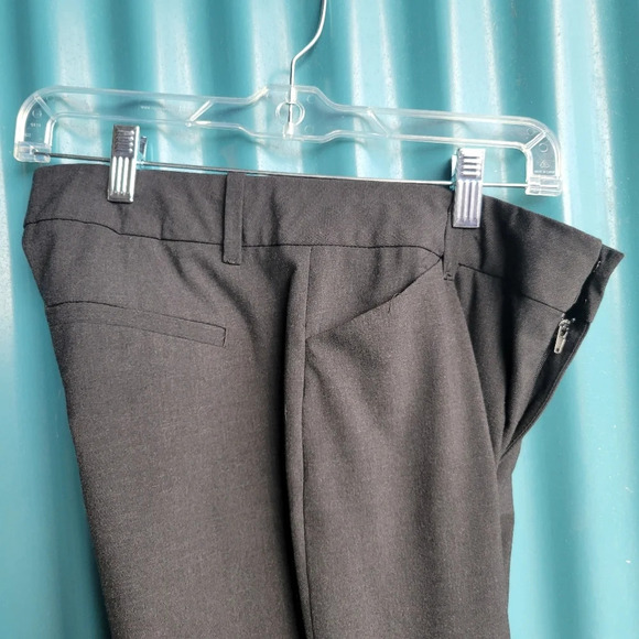 Gap Curvy Coup Profilee Grey|Black Pants Trousers Slacks size  4A/C - Picture 10 of 12